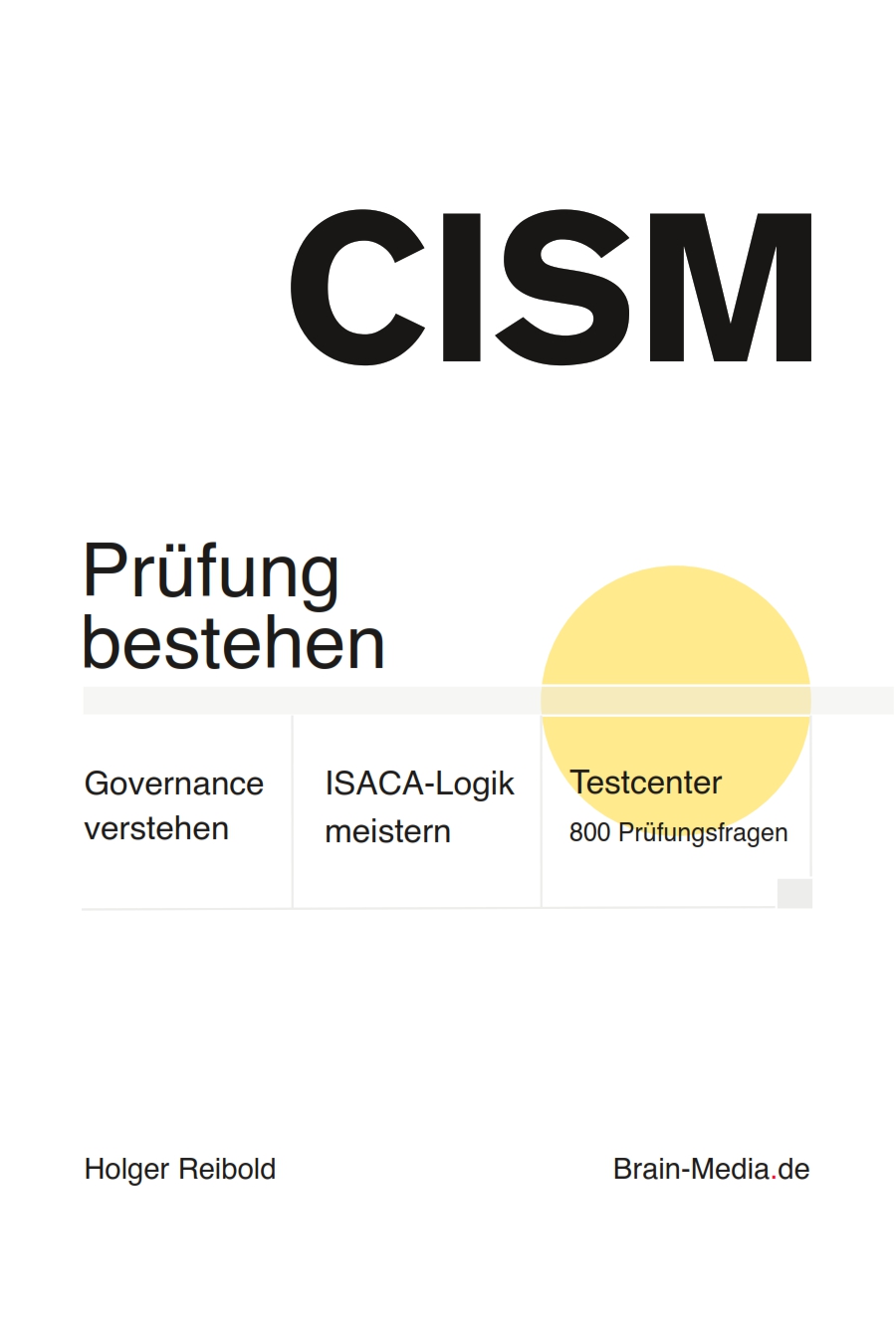 Buchcover CISM – Executable Compliance